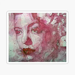 All of me - Billie Holiday sticker
