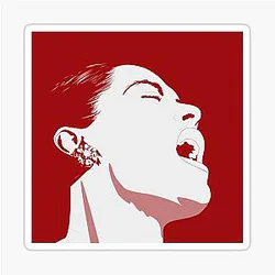 Legend Lady Day Billie Holiday Sticker