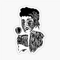 Billie Holiday Sticker
