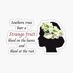 BILLIE HOLIDAY STRANGE FRUIT
