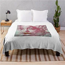 All of Me Billie Holiday Throw Blanket