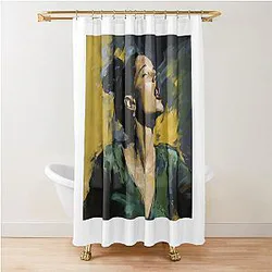 Billie Holiday Shower Curtain
