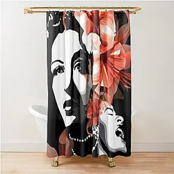 Billie Holiday Lady Day Shower Curtain