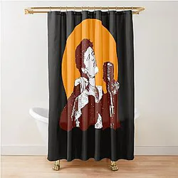 Billie Holiday Classic Shower Curtain