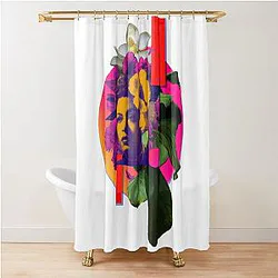 Jazz Diva Billie Holiday Shower Curtain