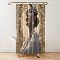 Billie Holiday Shower Curtain