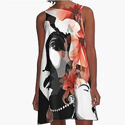Billie Holiday "Lady Day" A-Line Dress