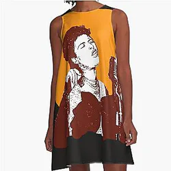Billie Holiday Classic A-Line Dress
