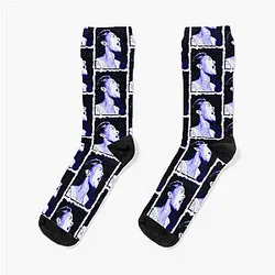 Billie in Blues Holiday Socks