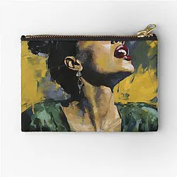 Billie Holiday Zipper Pouch