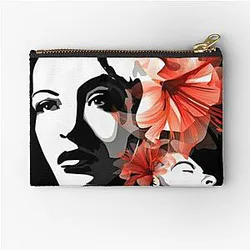 Billie Holiday Lady Day Zipper Pouch