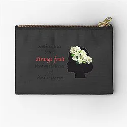 BILLIE HOLIDAY - STRANGE FRUIT Zipper Pouch