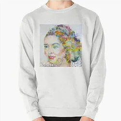BILLIE HOLIDAY Watercolor Portrait Pullover Sweatshirt