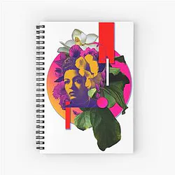 Jazz Diva Billie Holiday Notebook