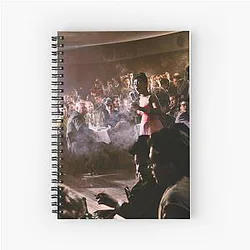 Billie Holiday at Cafe Society 1939 Colorized Notebook