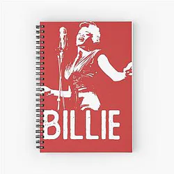 Billie Holiday Spiral Notebook