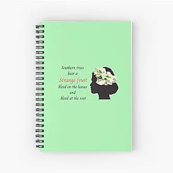 Billie Holiday Strange Fruit Notebook
