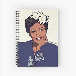Billie Holiday Portrait Notebook