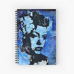Billie Holiday Lady Day Spiral Notebook
