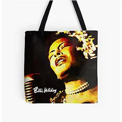 Billie Holiday - Lady in Satin Tote Bag