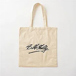 Billie Holiday Signature Cotton Tote Bag