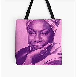 Billie Holiday Portrait Tote Bag