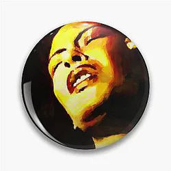 Billie Holiday - Lady S in Satin Pin
