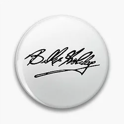 Billie Holiday Signature Pin