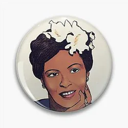 Billie Holiday Portrait Pin