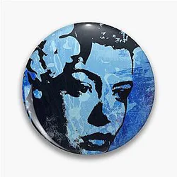 Billie Holiday - Lady Day Graphic Pin