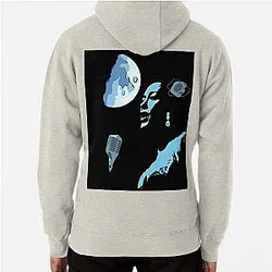 Billie Holiday Under The Blue Moon Pullover Hoodie