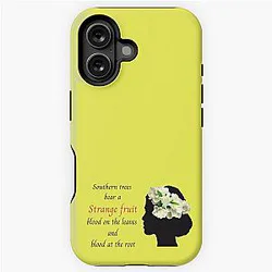 BILLIE HOLIDAY STRANGE FRUIT SILHOUETTE IPHONE TOUGH CASE