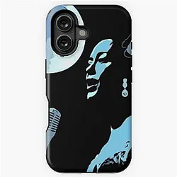 Billie Holiday Under the Moon iPhone Case