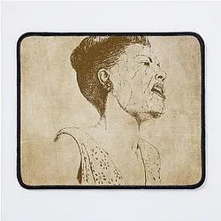 Billie Holiday Western Style Mouse Pad