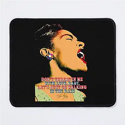 Billie Holiday Mouse Pad