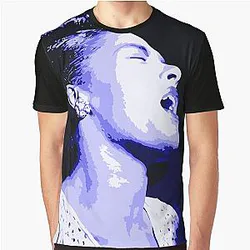 Billie in Blues Graphic T-Shirt