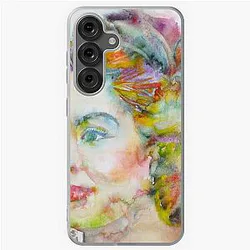 BILLIE HOLIDAY watercolor portrait Samsung Galaxy Soft Case