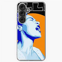 Billie Holiday – Electric Bloom Inspired Fan Art Samsung Galaxy Soft Case
