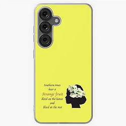 BILLIE HOLIDAY STRANGE FRUIT SILHOUETTE Samsung Galaxy Soft Case