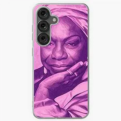 Billie Holiday portrait Samsung Galaxy Soft Case