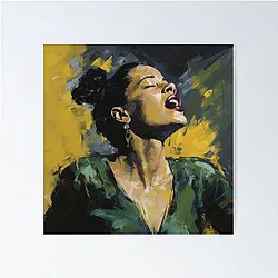 Billie Holiday Poster