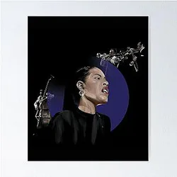 Billie Holiday and Musicians Poster