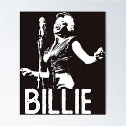 Billie Holiday Classic T-Shirt Poster