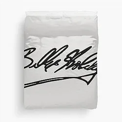 Billie Holiday Signature Duvet Cover