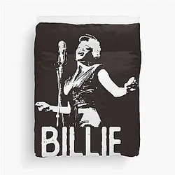 Billie Holiday Classic T-Shirt Duvet Cover