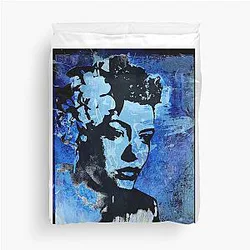 Billie Holiday Lady Day Duvet Cover