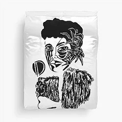 Billie Holiday Bed Cover