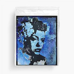 Billie Holiday Lady Day Duvet Cover