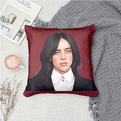 Billie Eilish - Dark and Whispery Vocal Style Billie Eilish Pillows
