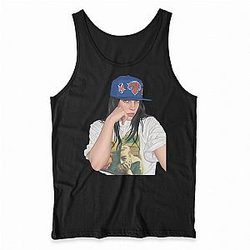 Billie Eilish - Gen Z Pop Icon Billie Eilish Tank Tops